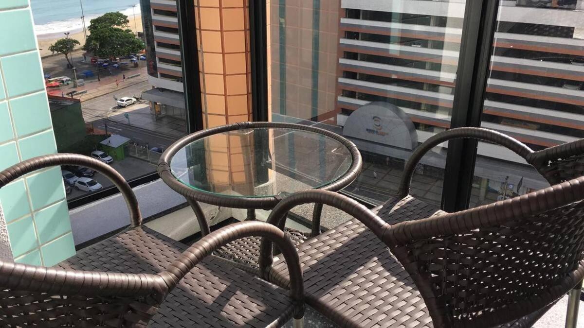 Flat Vista Mar No Meireles Na Beira Mar De Fortaleza 905 외부 사진