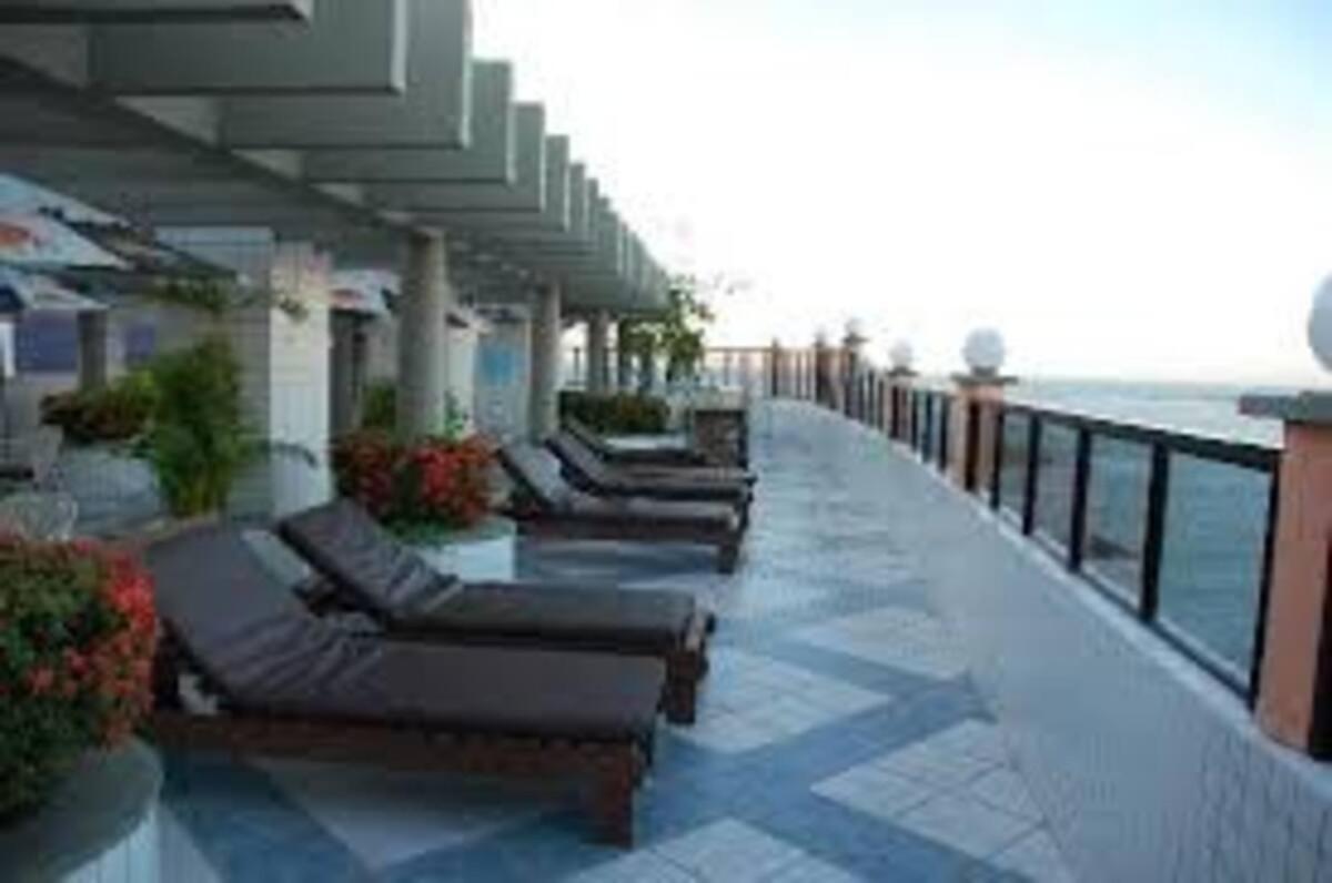 Flat Vista Mar No Meireles Na Beira Mar De Fortaleza 905 외부 사진